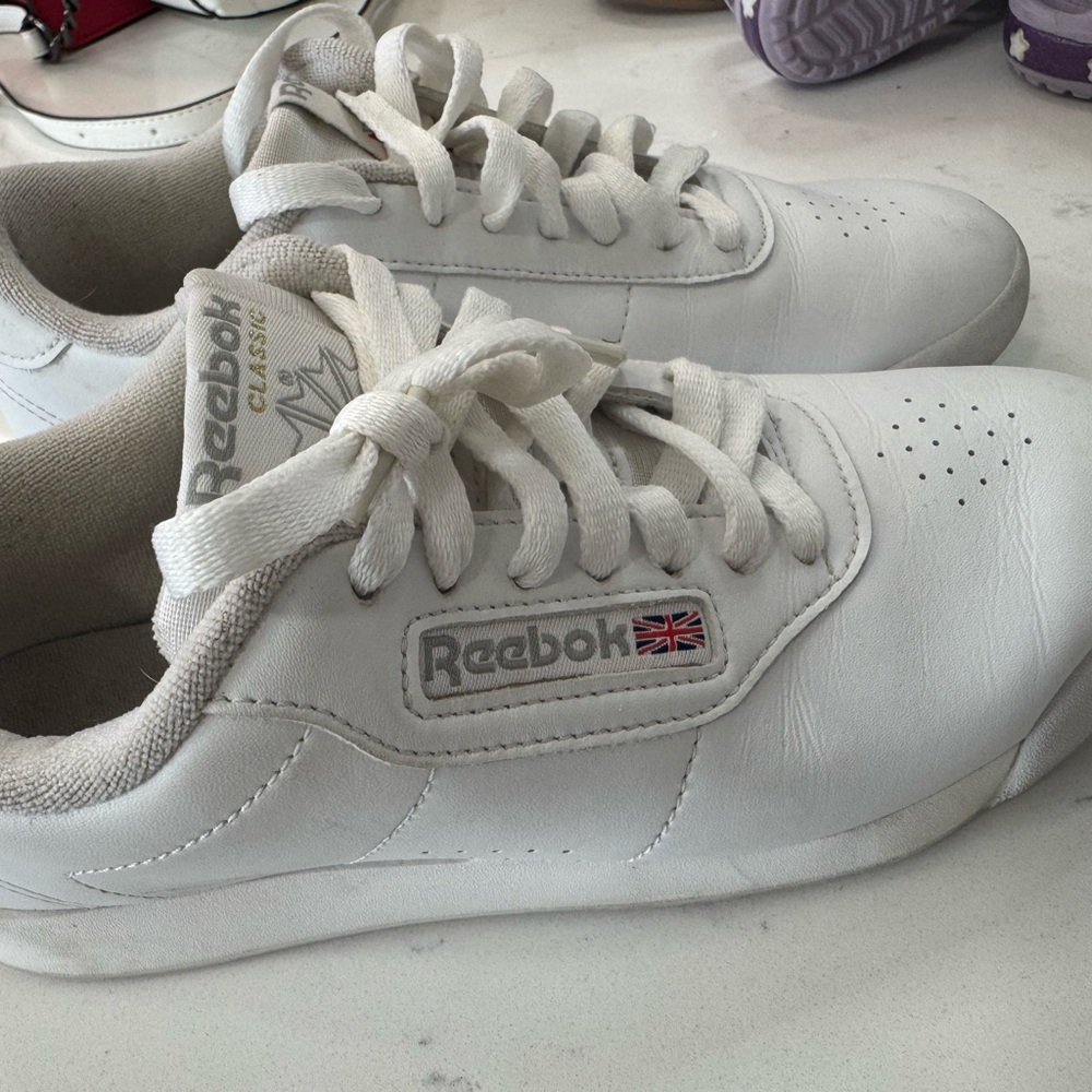 Reebok Classic White Leather Sneakers